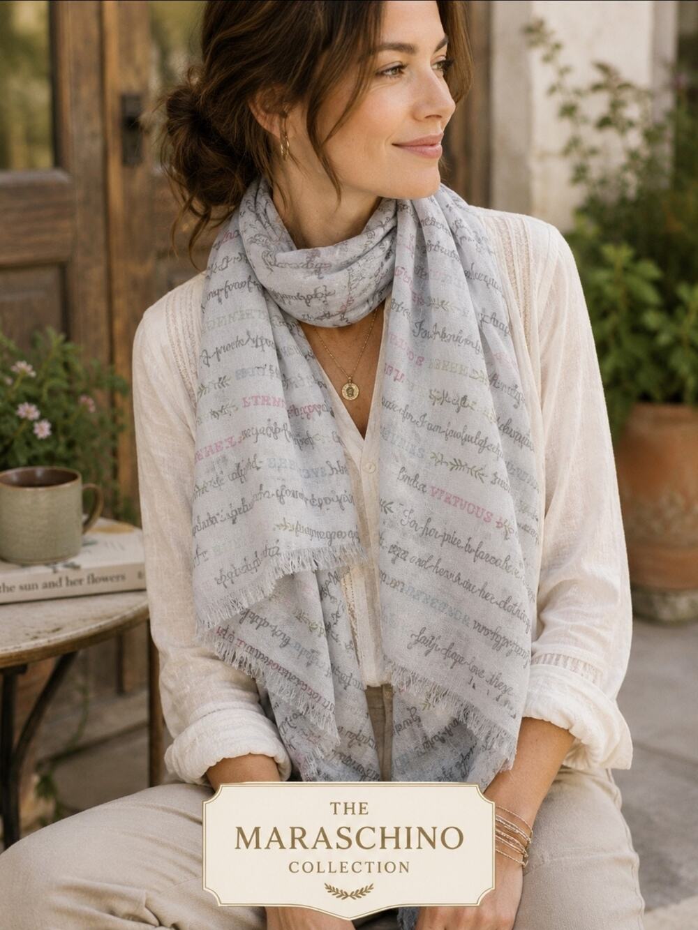 Thirty-One Virtuous Verses Christian Scarf Proverbs 31 Inspirational Wrap Shawl